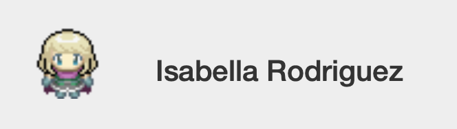 Isabella Rodriguez avatar